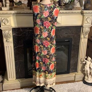 Johnny Was Uptown High Slit Knit Dress 